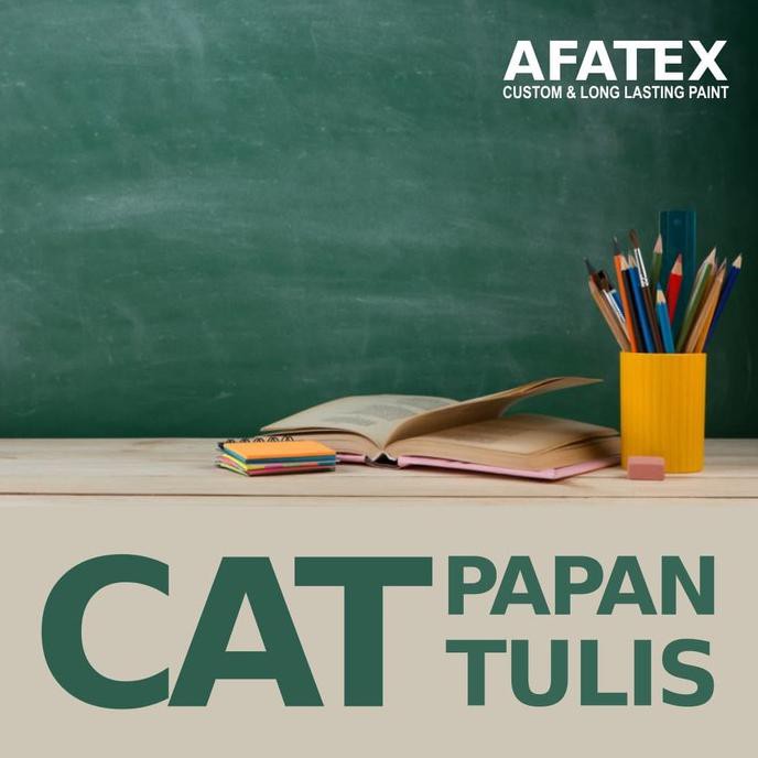 

CAT PAPAN TULIS (CHALKBOARD PAINT) AFATEX 1 JERIGEN = 4 KG