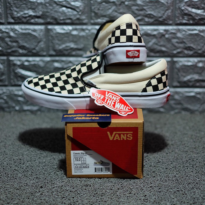 jual vans checkerboard original