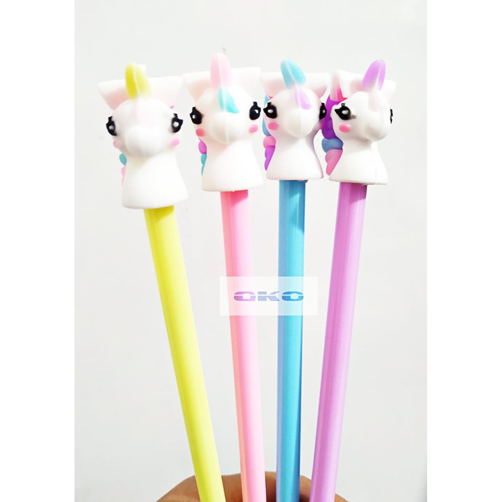 

Pen Gel Bentuk Kuda Tanduk 00368 1Pcs