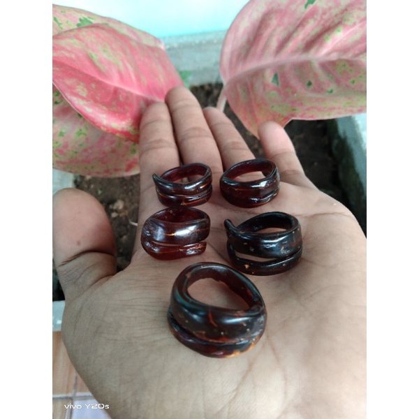 CINCIN AKAR BAHAR MERAH ASLI