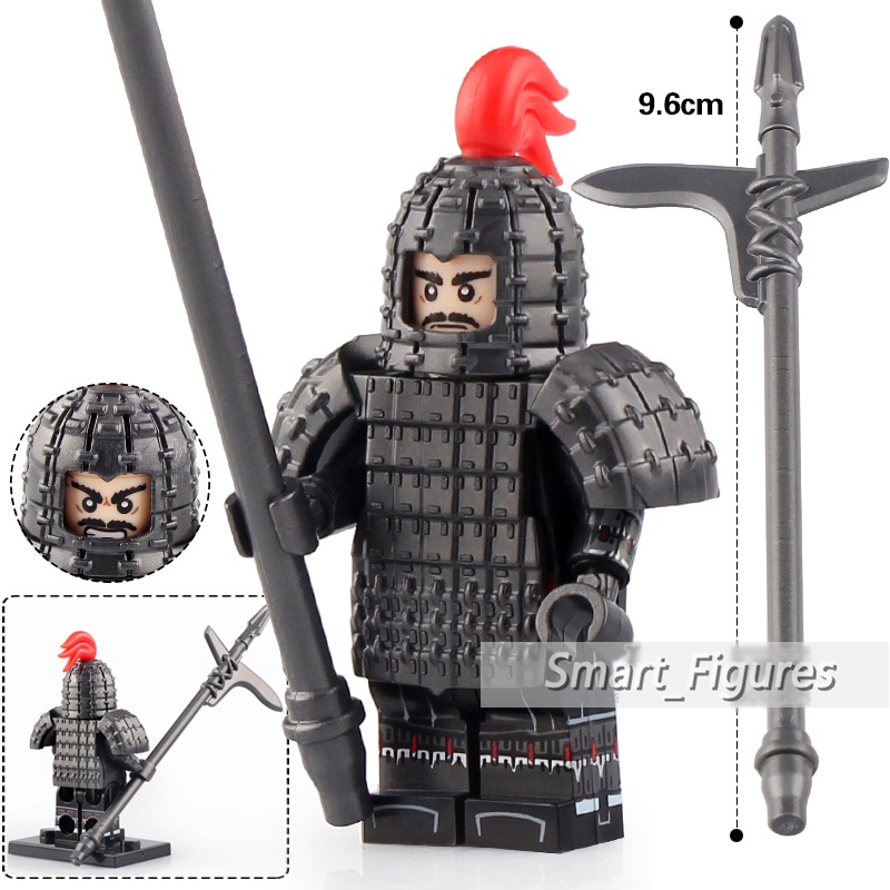 Mainan Action Figure Minifigures First Emperor of Qin Elite Kuno China Qin Soldiers KT1088