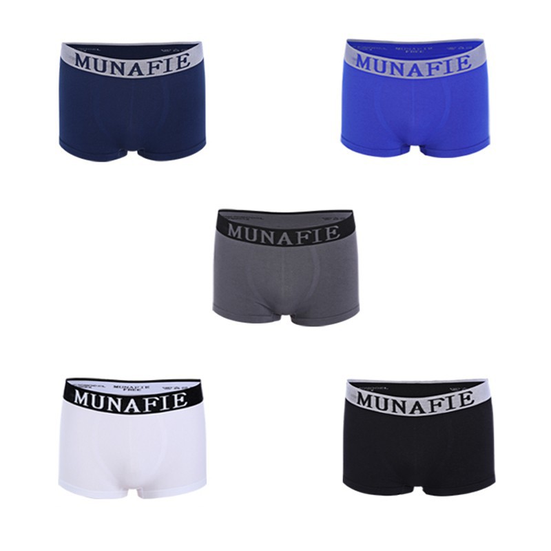 Celana Boxer Pria / Boxer Pria Munafie Kualitas Premium Bahan Stretch