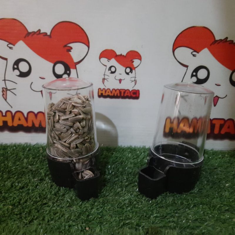 DISPENSER TEMPAT MAKAN HAMSTER/GERBIL/PETS