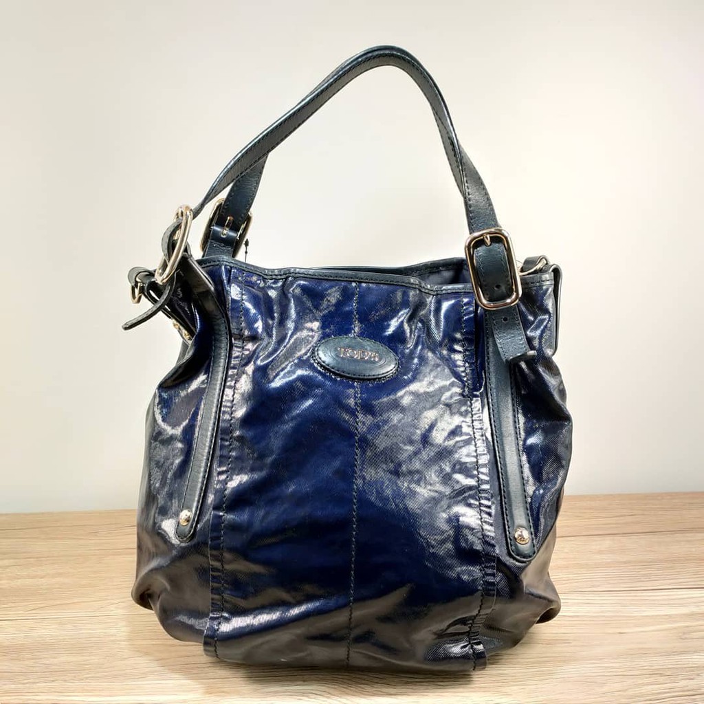 Tod's G-Line Medium Navy Bag