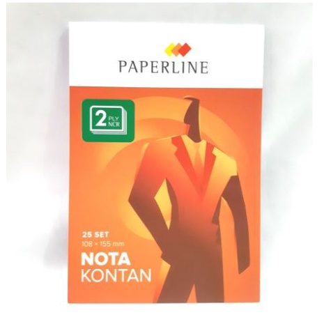 

Nota Kontan merk Paperline 2 NCR 25 set 108x155mm/1pcs
