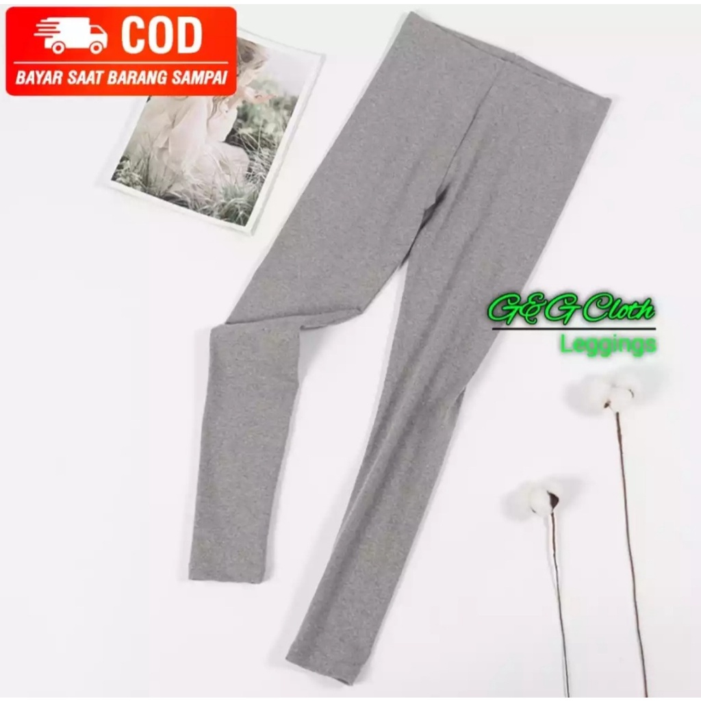 Legging soft Rayon Kaos L - XXXL/ Legging Panjang Termurah Celana Lejing terlaris WF STORE