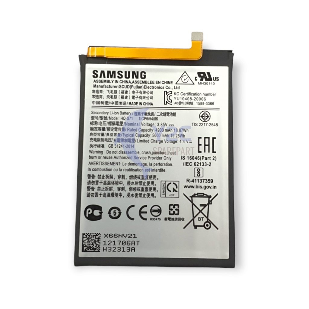 Baterai Original Oem Samsung Galaxy M11 / HQ-S71 Batre / Batere / Batrei