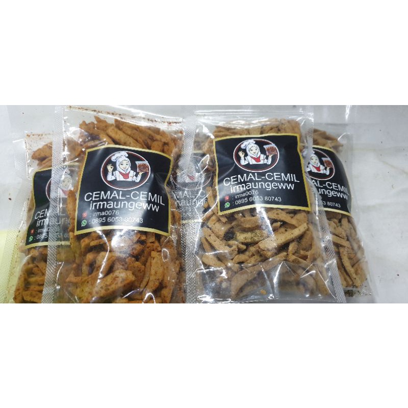 

PROMO basreng endulll dengan bahan rempah alami aroma daun jeruk pilihan