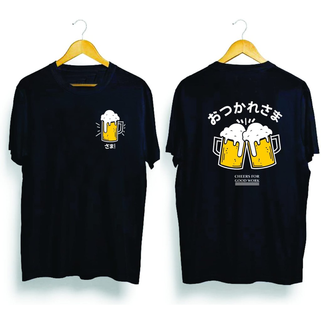 Kaos murah Kaos distro murah baju  distro pria t-shirt murah combed30s c 55 beer