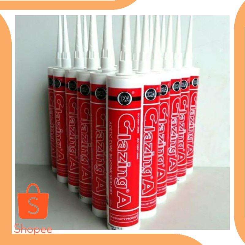 

Dijual parts Lem Kaca/Lem Silicone Sealant GLAZING A (AceticCure) - CLEAR - T Diskon