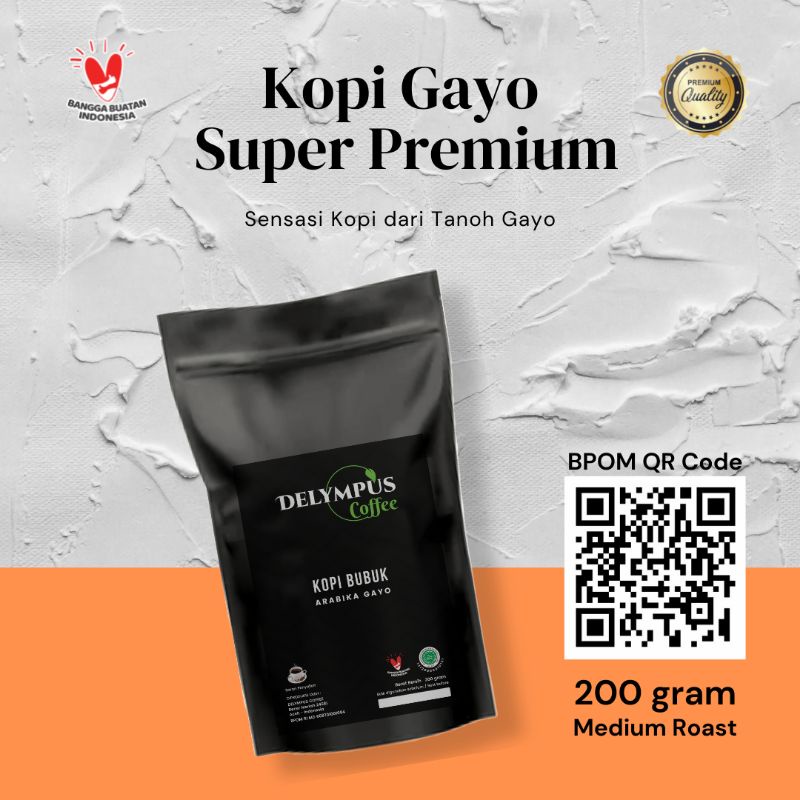 

Kopi Gayo Super Premium Arabika - 200 gram
