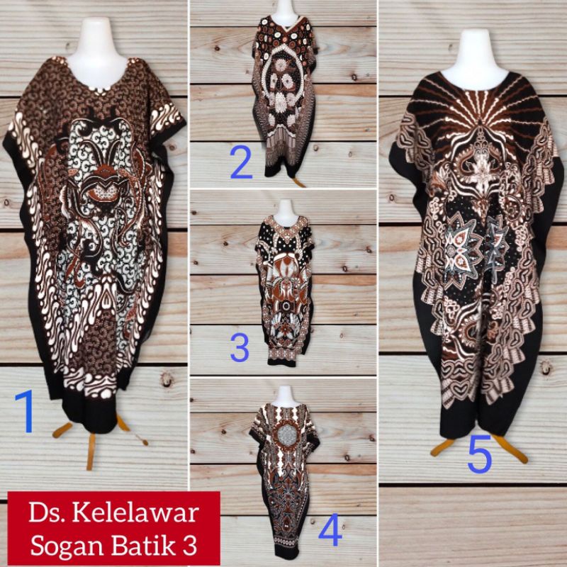 Daster Kelelawar Sogan Batik 3