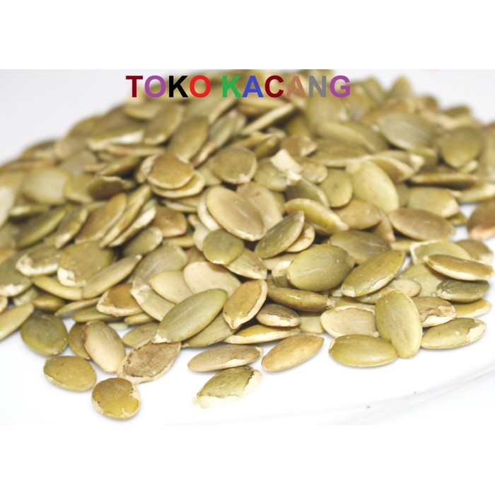 

PROMO Pumpkin Seed (Biji Labu Kupas) Oven / Matang Natural 250gr