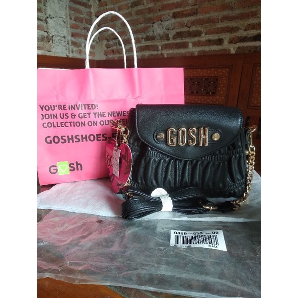 Gosh Stude hitam Hand Bag Pl