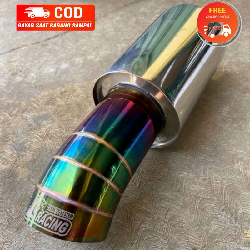 KNALPOT MOBIL JS RACING BRIO JAZZ YARIS KIJANG ERTIGA BRIO MOBILIO PICK UP