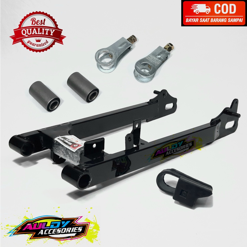Fork Swing Arm Arem Lengan Ayun Yamaha Rx King Hitam Tebal Full Set Standart Capit Udang Urang Model