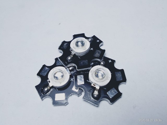 [DSP-9231] LED HPL 1WATT BLUE 460-465NM GRADE A HPL + STAR PCB BLACK AQUASCAPE DECORATION