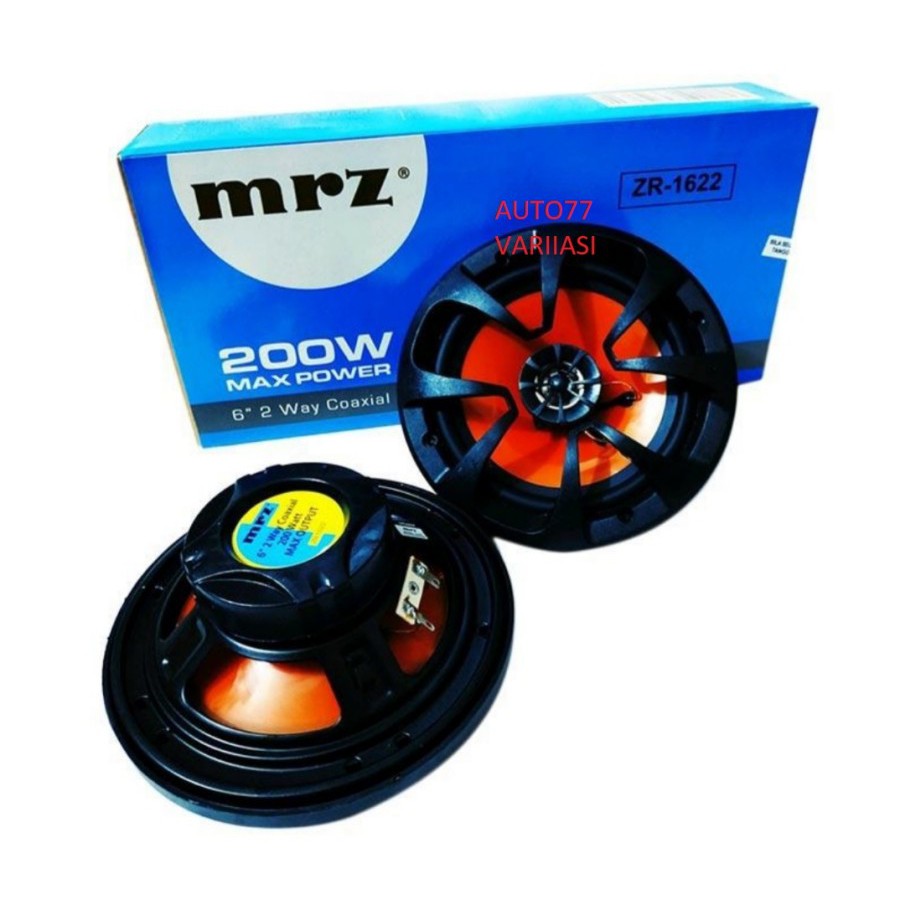 MRZ Coaxial ZR 1622 Speaker 6 inch