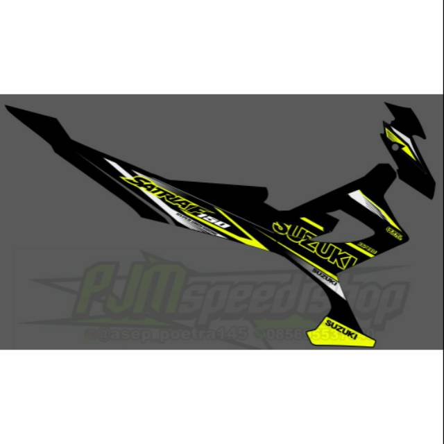 Striping custom satria FU FL facelift