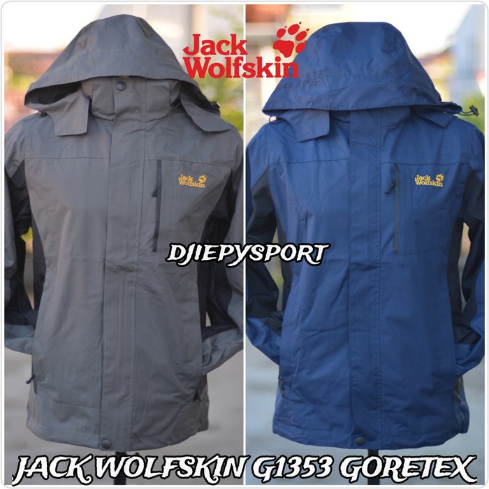 HOT SALE - JAKET GUNUNG JACK WOLFSKIN 1305,1308 MURAH - BIRU, XL