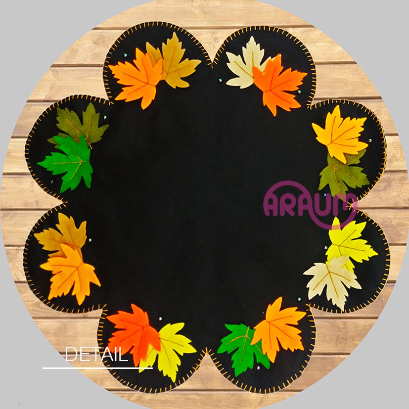 Round table cover / taplak meja bulat kecil / taplak meja - B10321MSM