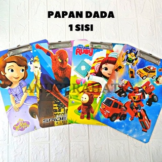 

Papan jalan / Clipboard / Papan Ujian / Papan Dada KARAKTER 1 SISI