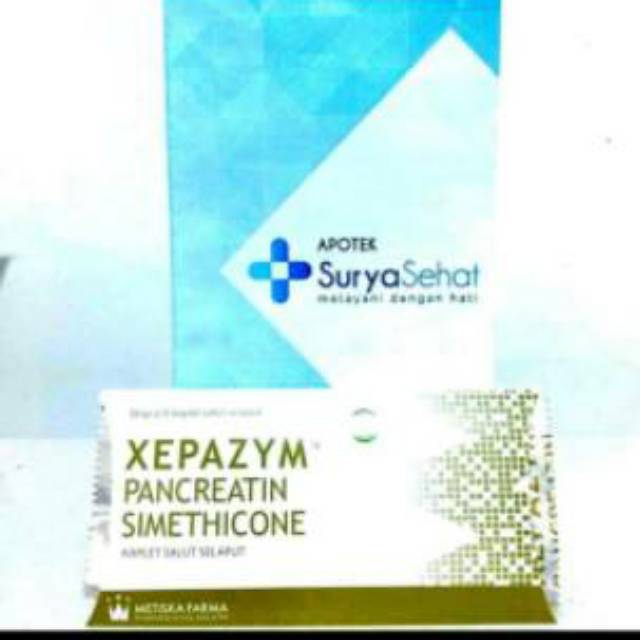 Xepazym Enzym Pencernaan - Obat kembung