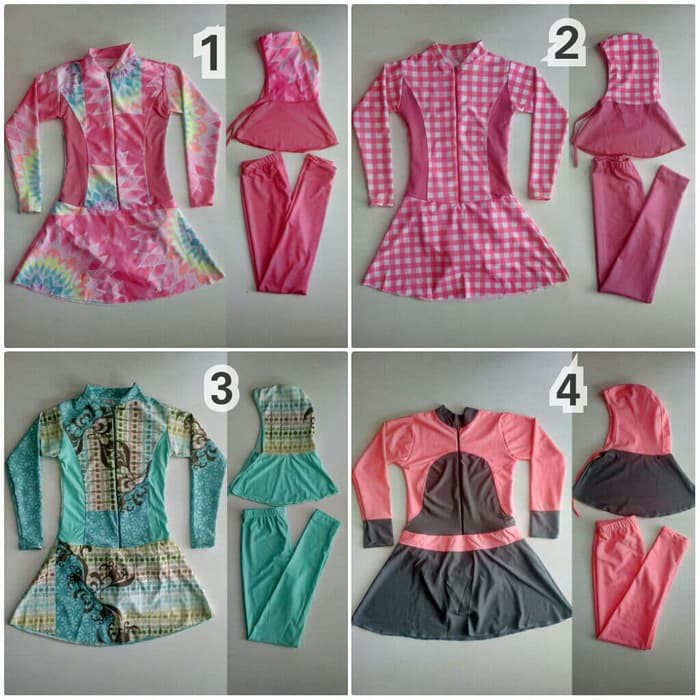Baju renang muslim Anak SD