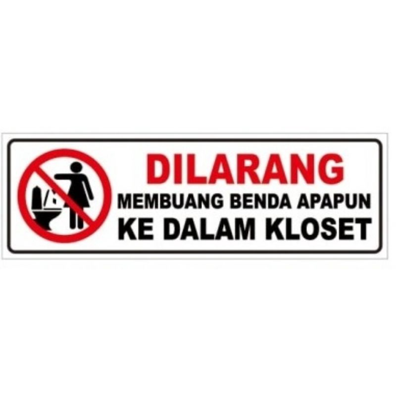 

STIKER TOILET