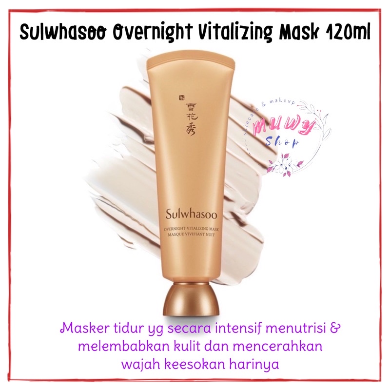 Sulwhasoo Overnight Vitalizing Mask 120ml