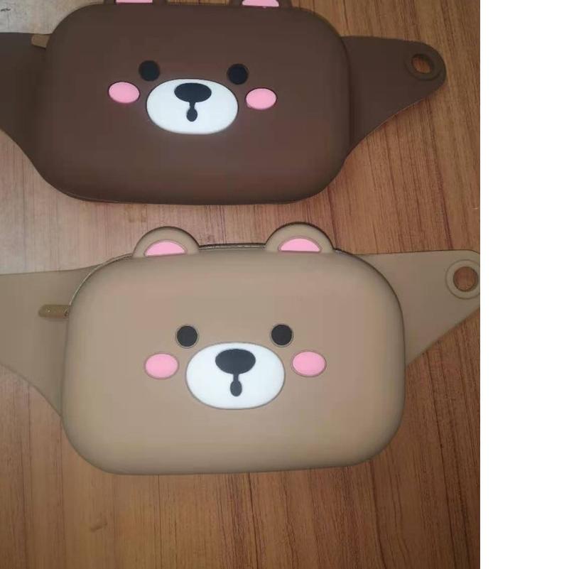 ❁ HOKKITERUS21 TAS PINGGANG JELLY LINE samping selempang karakter import ✧