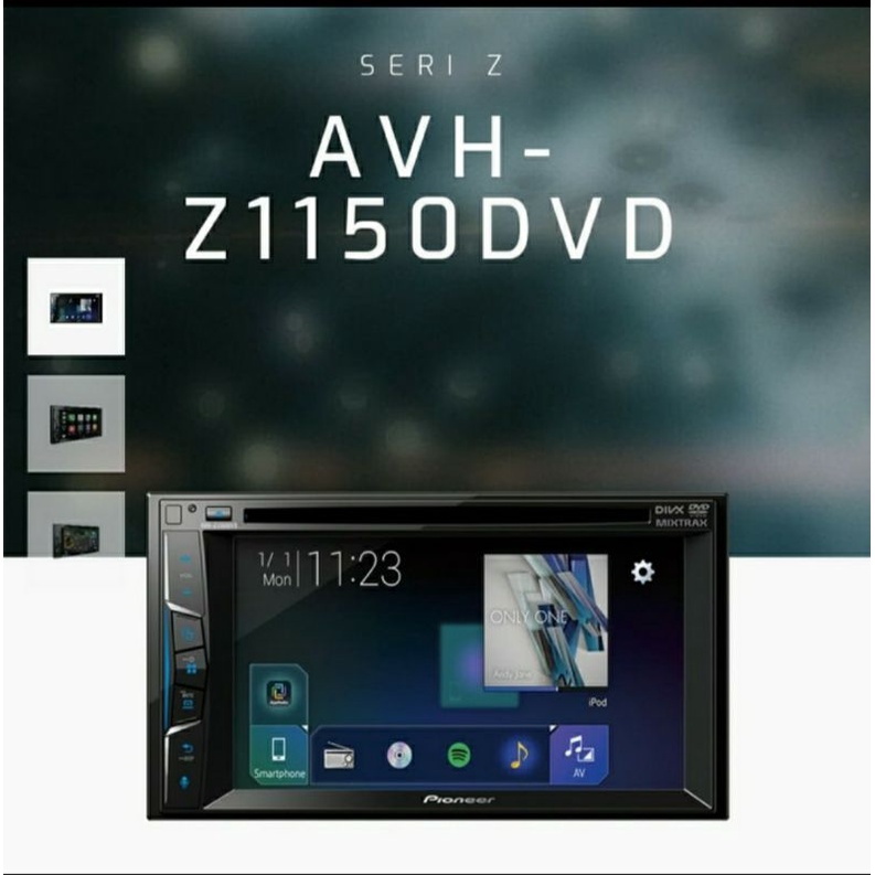 Head unit pioneer avhz1150dvd - double din pioneer avhz1150 - Pioneer avh z1150 dvd