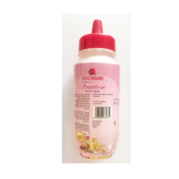 Rose Brand Fructose 500ml Gula Cair Rendah Kalori Rosebrand Siap Saji Pakai Rosebrand Liquid Sugar Sugars