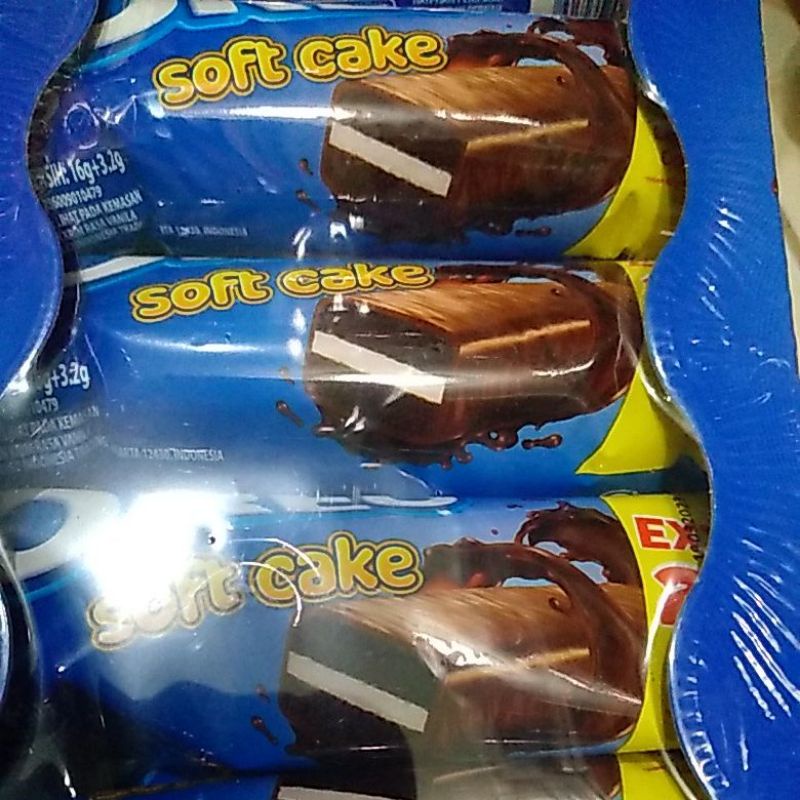 Oreo Soft Cake 12 bungkus ( 1 box )