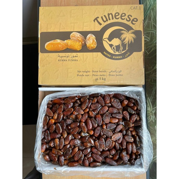 

Kurma tunisia madu tanpa tangkai 5kg kirim random