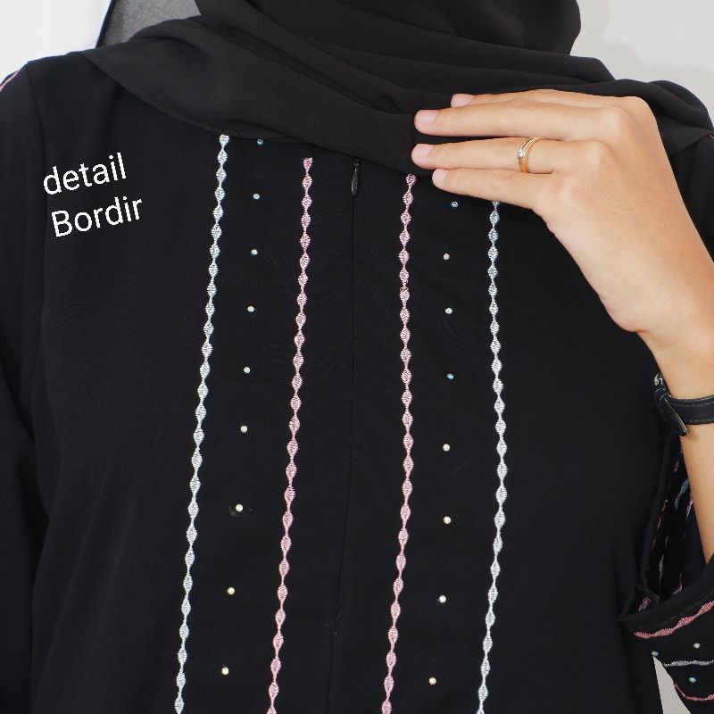 Wow cantik ka bordir garis lebanon minimalis dan elegan