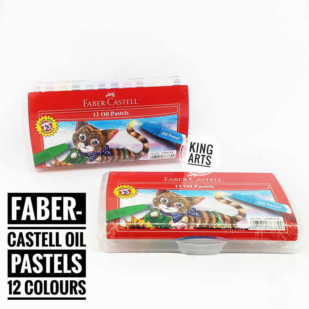 

Faber-Castell Oil Pastel 12 Colours