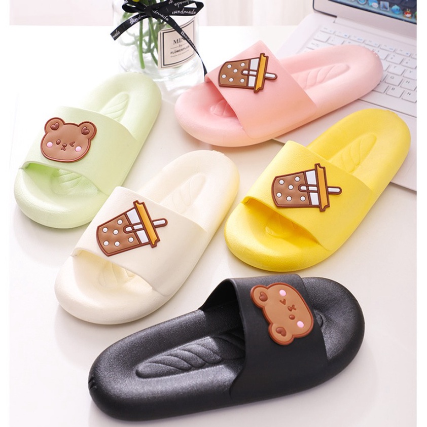 sandal Wanita sandal rumah outdoor Bear And Boba Empuk anti licin SP055