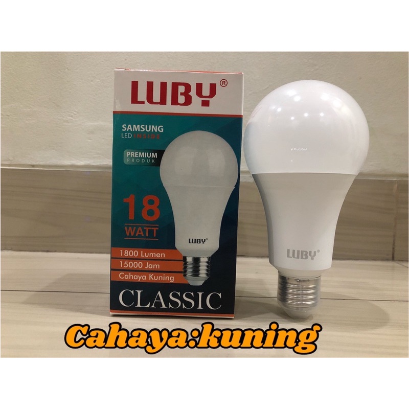 BOHLAM LED LUBY CLASSIC CAHAYA KUNING