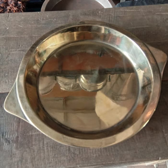 cetakan/loyang martabak manis terang bulan kuningan 30cm