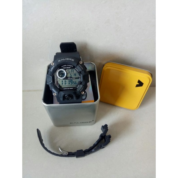 JAM TANGAN DIGITAL KALIBRE VERBO | JAM TANGAN SPORT KALIBRE PRIA
