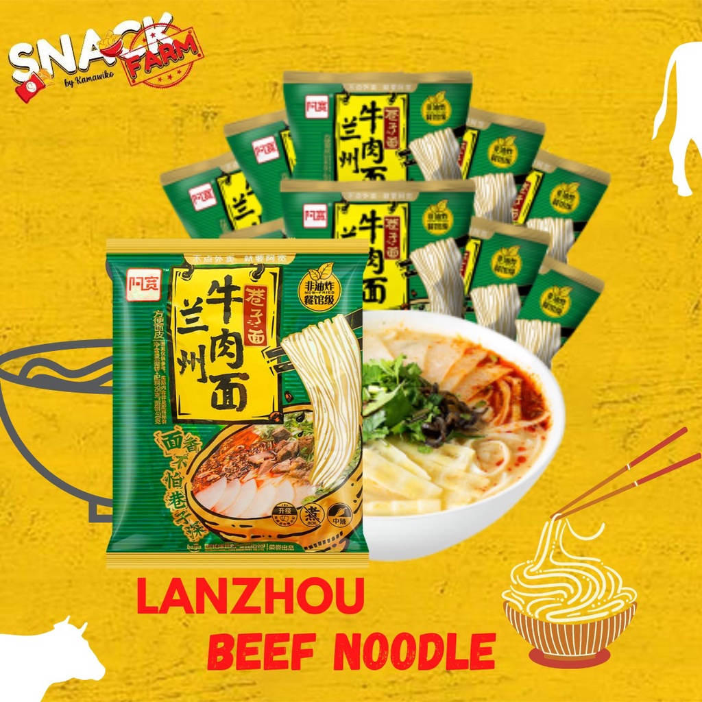 Mie Akuan Lanzhou Khas China Halal