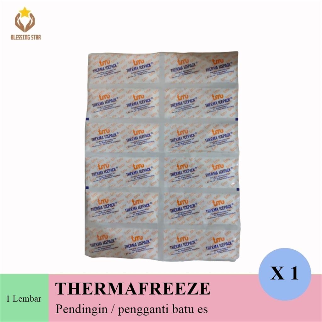 Thermafreeze ice gel lembaran dry ice pack kering