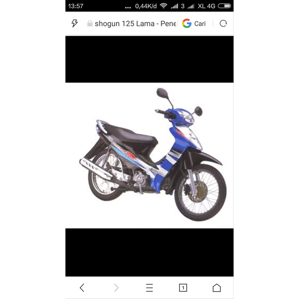 Bagasi Jok Sadel Shogun 125 Lama 2004 Original Sparepart Murah