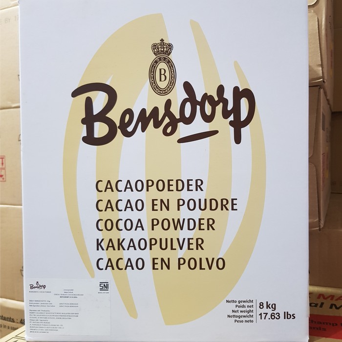 Bensdorp Cocoa Powder - Cokelat Bubuk Bensdorp 8kg - Cocoa Gosend/Grab Only!