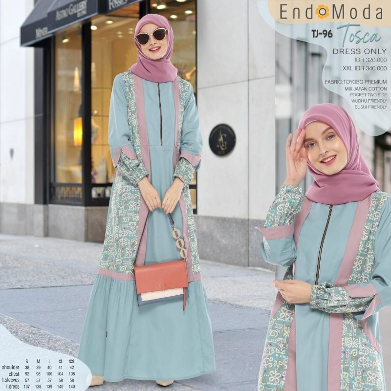 gamis muslim dari endomoda TJ96