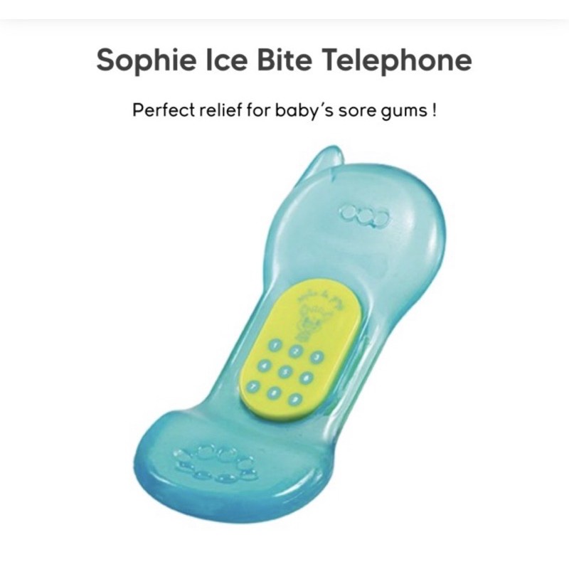 Sophie La Girafe Ice Bite Phone Teething Toy