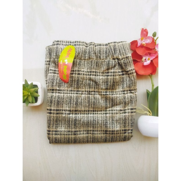 ROK SPAN KNITTED rok tartan panjang span rok kotak kotak panjang span rok kekinian panjang fashion muslim rok kekinian remaja rok kekinian wanita rok span panjang rok gaul cewek keren rok gaul wanita panjang rok terbaru wanita-Milo1 kantong
