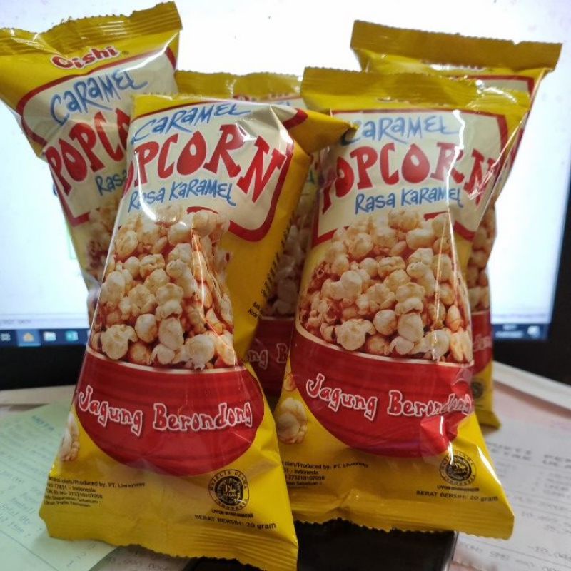 

oishi popcorn (10pcs) 20gram