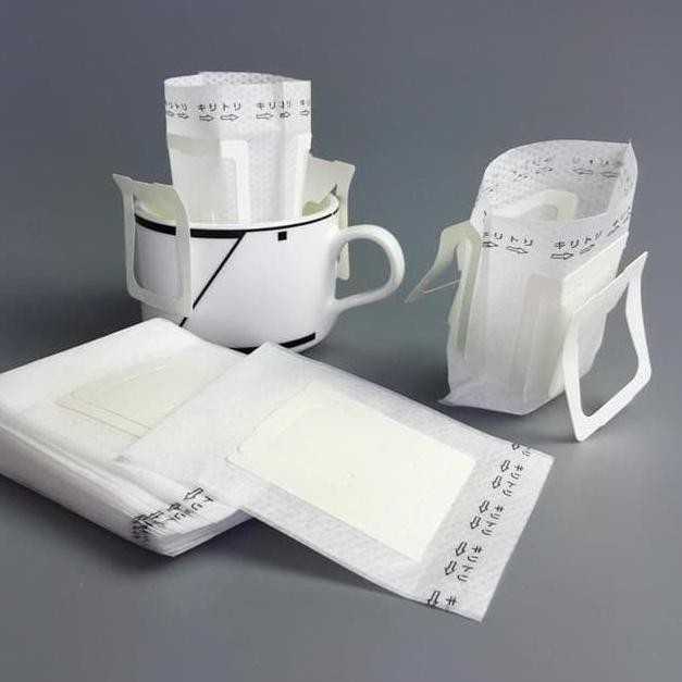 ➴ Coffee Drip Bag 50pcs Drip Kopi Kantong Kopi Instant Teh Tea Bag ➺